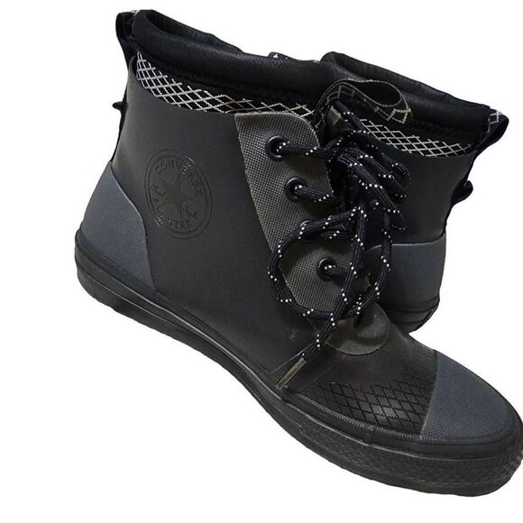 Converse CTAS II Thermo-Boot Hi Triple Black NWOT With Lunarlon Men's 8 Women's - Picture 8 of 10